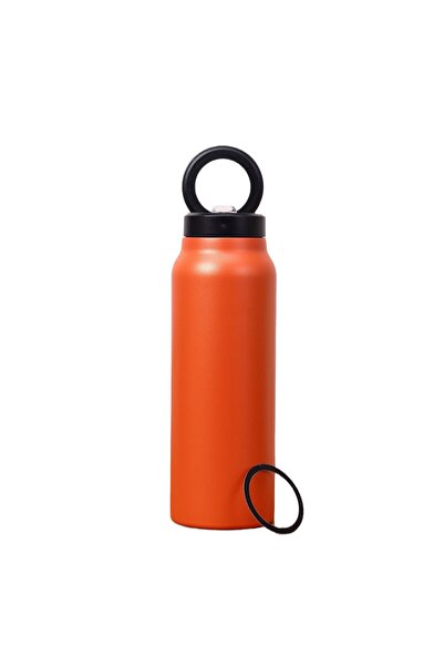 OEM Thermos with Magnet, MagSafe Ring, 800 ml, Double Insulation, Fitness, Hiking, Orange