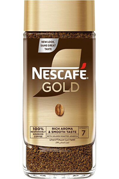 Nescafe Nescafé Gold Instant Coffee 100g Jar – Premium Turkish Import, Rich A...