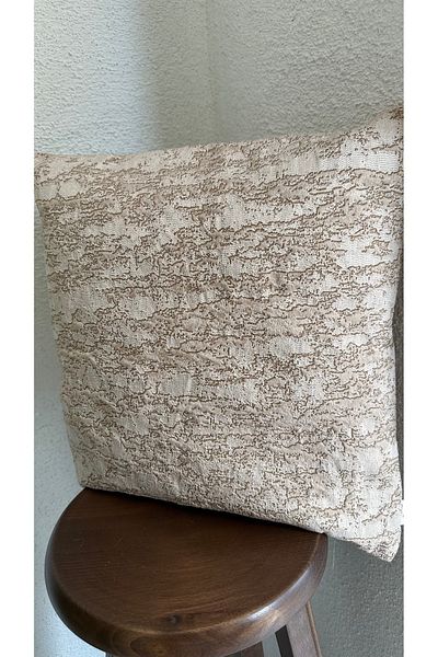 Decamor home Husă de pernă pentru cameră bej bronz