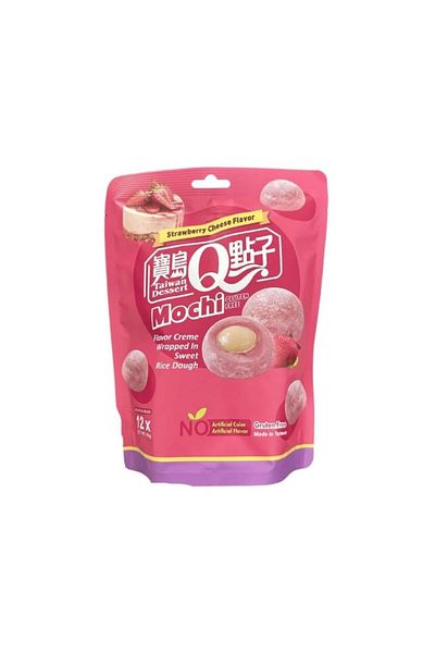 Mochi , Brânză și Căpșuni, TWN, 180g