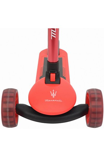 Factual Toys Maserati Official Licensed 3 Wheels Kids Ride On Kick scooter With Seat Learn To Handle Steering