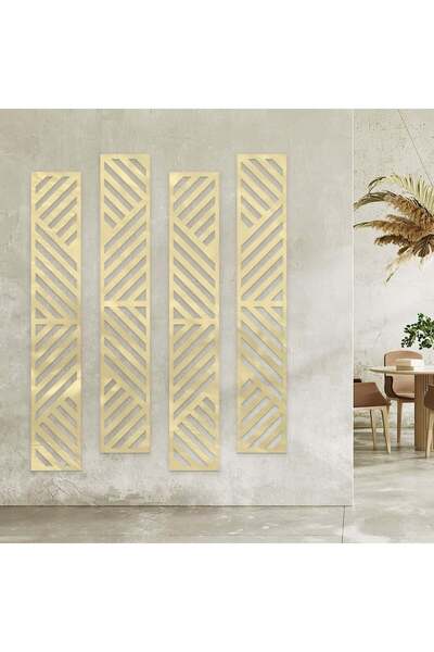 Marktna لوحة اكريليك بتصميم الفن التجريدي والهندسي