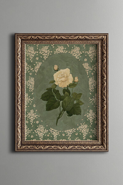 epiqart Trandafir - Cadru cu model vintage