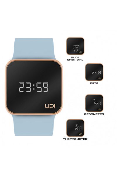 Up! Watch Ceas UpWatch Upgrade Matte (Auriu/Albastru Deschis)