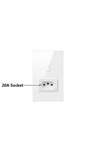 Choice5 مفتاح إضاءة ذكي AVATTO أبيض 20 أمبير - إصدار واي فاي، إصدار AVATTO Br...