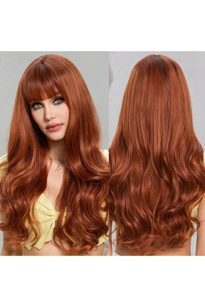 8 Kadına Dair Herşey Uzun Bakır VİP Peruk