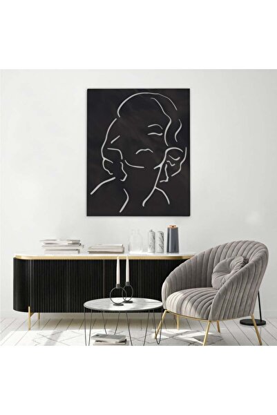 Marktna لوحة اكريلك اسود بنقشة مارلين مونرو