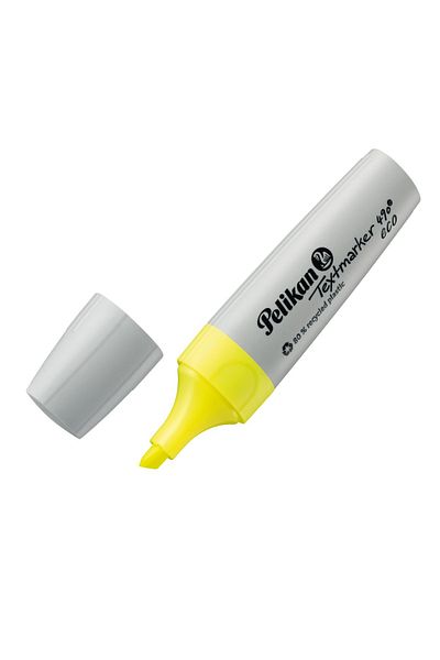 Pelikan Marker 490, Set de 4 culori neon, Material plastic, Cutie de carton inclusă