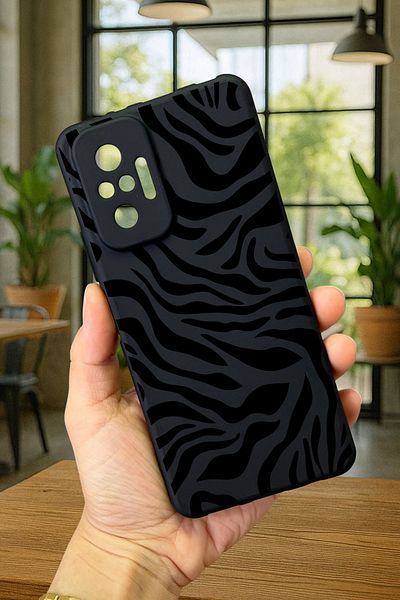 Vip Case حافظة هاتف Xiaomi Redmi Note 1O Pro ZEBRA من السيليكون الممتص للصدمات حافظة مطاطية كلاسيكية محمية 277