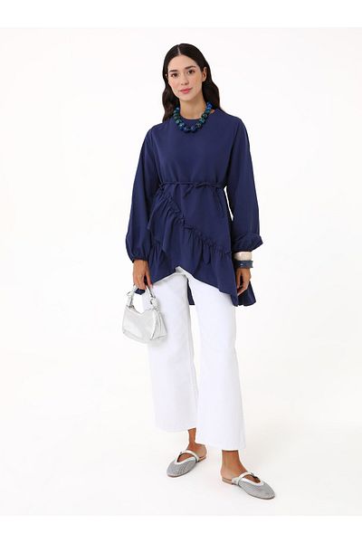 VAV Tunic - Navy Blue -