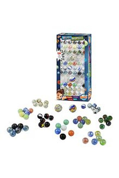 Buki France صندوق صغير من الكرات الرخامية من بوكي فرانس، تصميم ملون، مظهر تقليدي، يطور مهارات التنسيق، للأطفال من عمر 6 سنوات