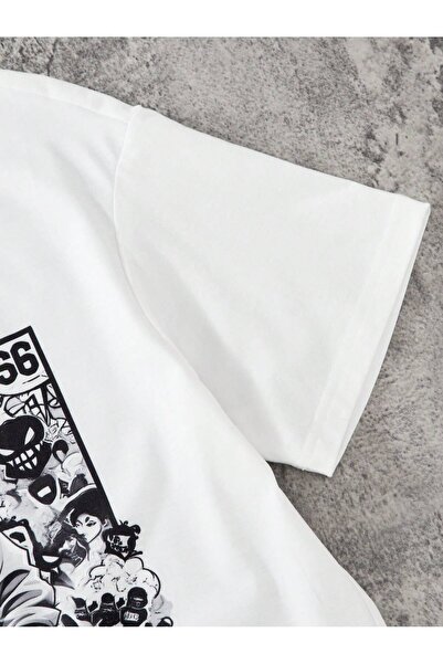 Let's Wear Teen Boys Cartoon Anime Character Premium Kids Bottom Top T-Shirt Shorts Set