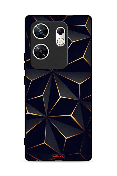 Tolwak غطاء حماية بنمط لهاتف Infinix Zero 30 4G