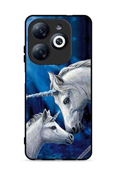 Covernex غطاء حماية لهاتف Infinix Smart 8 4G، محب يونيكورن، يونيكورن صغير