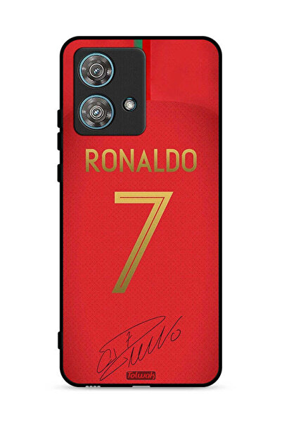 Tolwak غطاء حماية لهاتف موتورولا إيدج 40 نيو 5G رونالدو 7