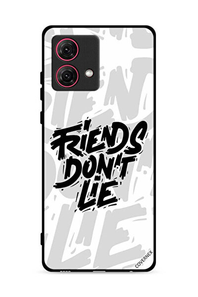 Covernex غطاء حماية لهاتف موتورولا موتو جي 84 5 جي - أصدقاء الخط لا يكذبون