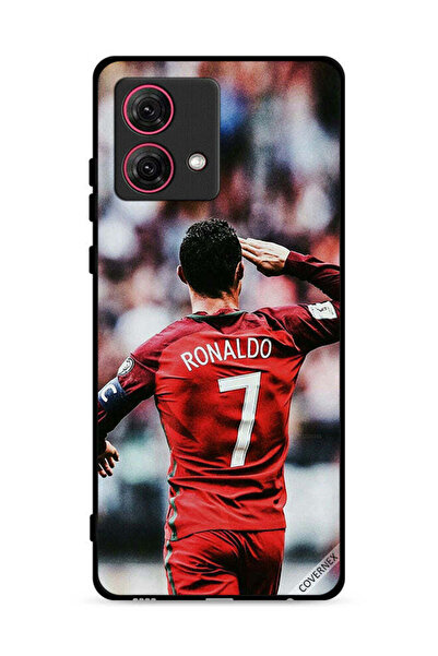 Covernex غطاء حماية لهاتف موتورولا موتو جي 84 5 جي، تحية رونالدو للجمهور