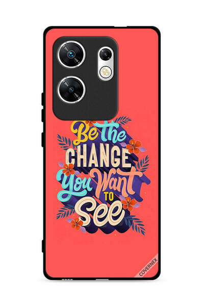 Covernex غطاء حماية لهاتف Infinix Zero 30 4G كن التغيير الذي تريد رؤيته