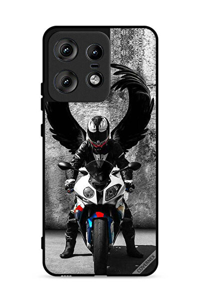 Covernex غطاء حماية لهاتف موتورولا إيدج 50 برو 5G - وينغر بايك لاحب الدراجات