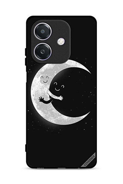 Covernex غطاء حماية Oppo A3x 5G بتصميم عناق القمر والسماء المظلمة