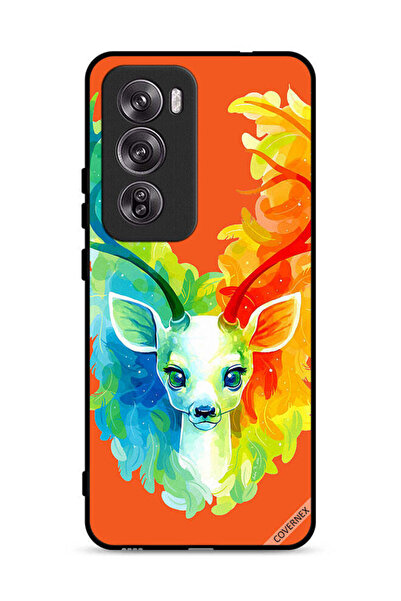 Covernex غطاء حماية لهاتف Oppo Reno12 Pro 5G بتصميم غزال ملون