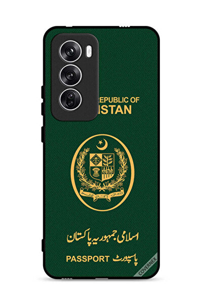 Covernex غطاء حماية لهاتف Oppo Reno12 5G بنمط جواز سفر باكستاني