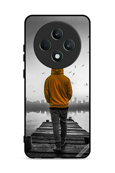 Covernex غطاء حماية لهاتف Oppo Reno12 F 4G - فتى حزين يمشي