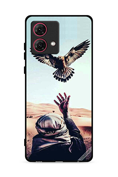 Covernex غطاء حماية لهاتف موتورولا موتو جي 84 5 جي بتصميم إيجل لاندينج