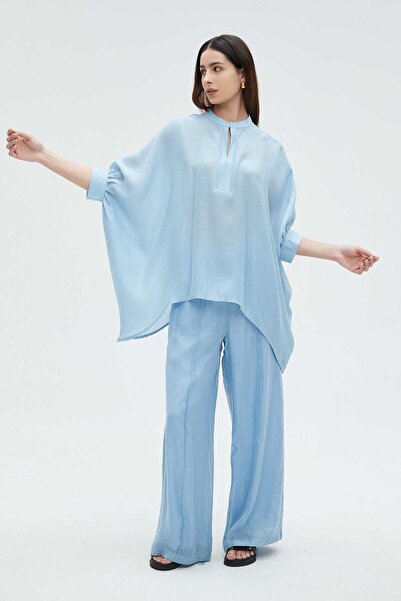 Nichii Women’s Plain 3/4 Sleeve Blouse