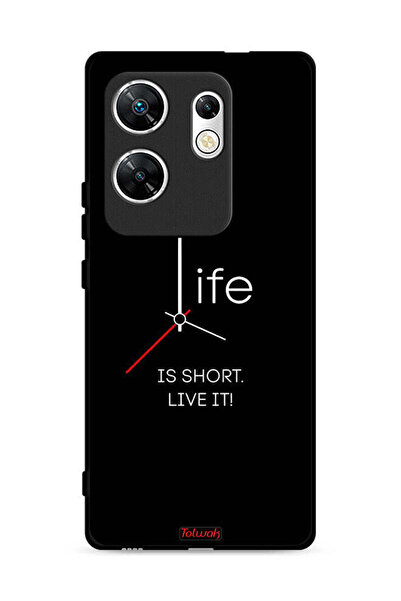 Tolwak غطاء حماية لهاتف Infinix Zero 30 4G، الحياة قصيرة