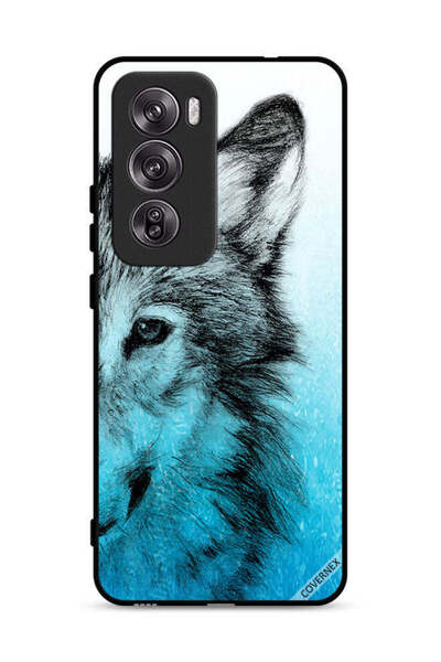 Covernex غطاء حماية لهاتف Oppo Reno12 Pro 5G بتصميم نصف وجه ذئب
