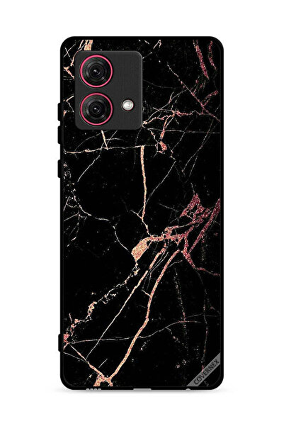 Covernex غطاء حماية لهاتف موتورولا موتو جي 84 5 جي بنقشة رخامية متشققة