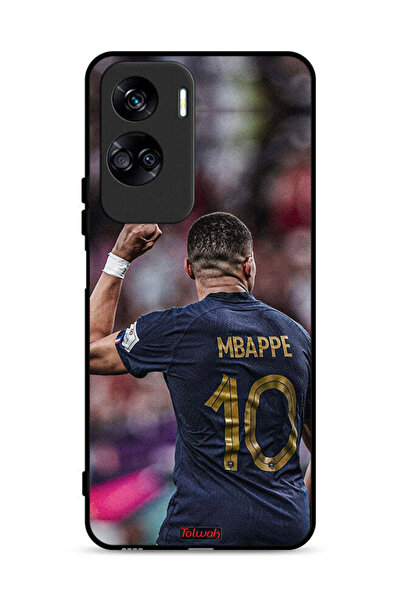 Tolwak غطاء حماية لهاتف Honor 90 Lite 5G بتصميم Mbappe 10
