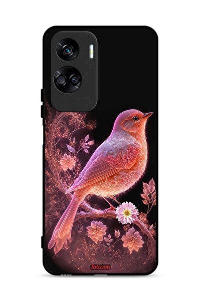 Tolwak غطاء حماية لهاتف Honor 90 Lite 5G برسومات طيور لطيفة