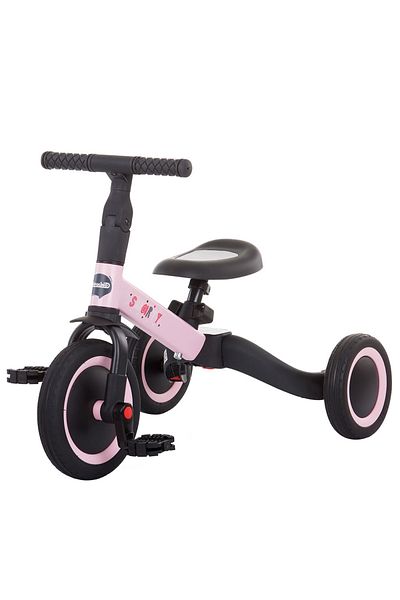 Chipolino Tricycle and Bike Smarty 2-in-1 Light Pink