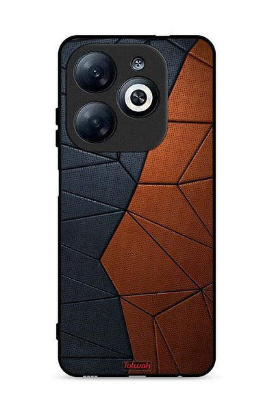 Tolwak غطاء حماية بنمط لهاتف Infinix Smart 8 4G