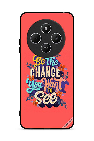 Covernex غطاء حماية لهاتف Xiaomi Redmi 14R 5G كن التغيير الذي تريد رؤيته