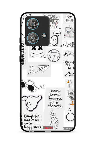 Tolwak غطاء حماية لهاتف Motorola Edge 40 Neo 5G لا يمكن أن يكون ذا صلة