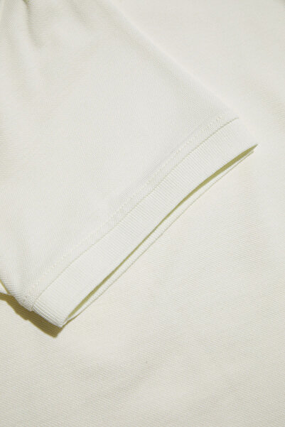 W Collection White Polo Neck T-Shirt