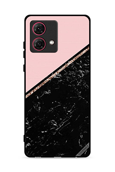 Covernex غطاء حماية لهاتف موتورولا موتو جي 84 5 جي بنقشة رخامية