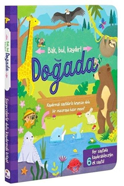 İndigo Kitap Bak Bul Kaydır! Doğada (Ciltli)
