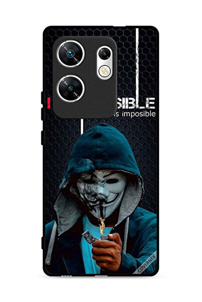 Covernex غطاء حماية لهاتف Infinix Zero 30 4G - خلفية "أنا ممكن، لا شيء مستحيل"