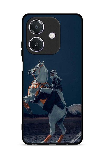 Covernex غطاء حماية Oppo A3 5G - شاب على حصان