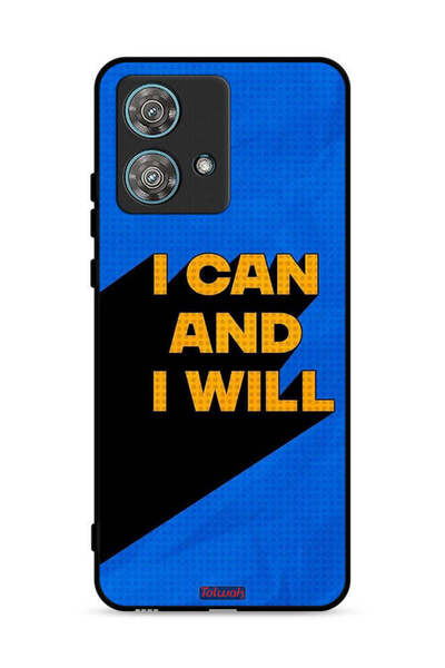 Tolwak غطاء حماية لهاتف موتورولا إيدج 40 نيو 5G، أنا أستطيع وسأفعل