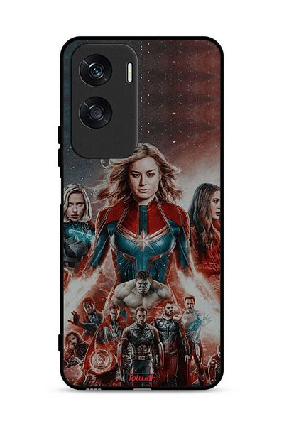 Tolwak غطاء حماية لهاتف Honor X50i 5G بتصميم Avengers