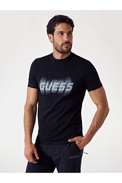 Guess Ascanio Erkek Aktif Regular Fit T-Shirt