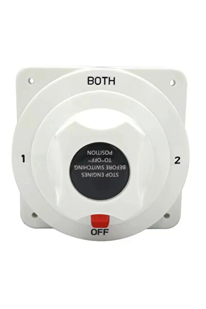 Maroces MR-275B 300A AKÜ DEVRE KESİCİ ŞALTERİ 3P 6-32V ARASI 1+2 ÇİFT DEVRELİ