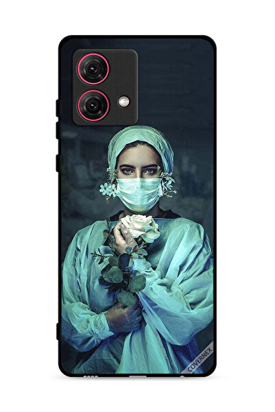 Covernex غطاء حماية لهاتف موتورولا موتو جي 84 5 جي بطبعة ممرضة