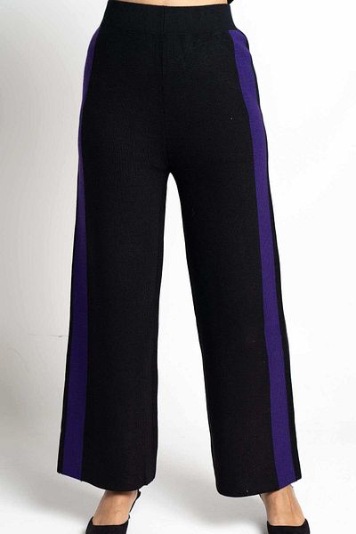 Nichii Women's Long Pants with Side Stripes