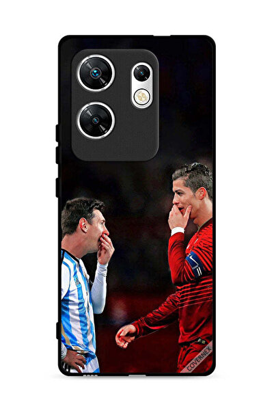 Covernex غطاء حماية لهاتف Infinix Zero 30 4G بإطار واحد رونالدو وميسي